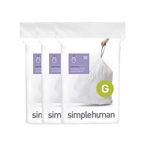 simplehuman CW0257 Custom Fit Bin Liners Pack Cover