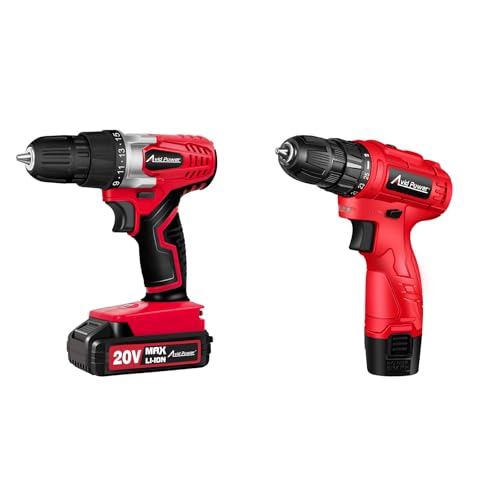 AVID POWER 20V MAX Lithium lon Cordless Drill Set, 16