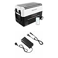 Bundle of EUHOMY 12 Volt Refrigerator, 48QT(45L) 12V Fridge, Electric Cooler+ EUHOMY DC Power Cord