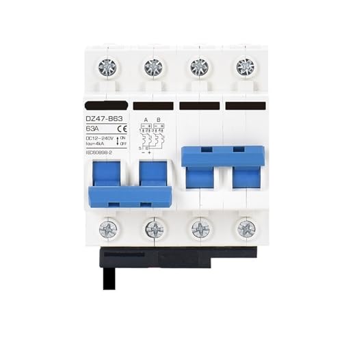 Disjoncteur MCB DZ47 isolateur bipolaire avec coupure simultanée positif négatif