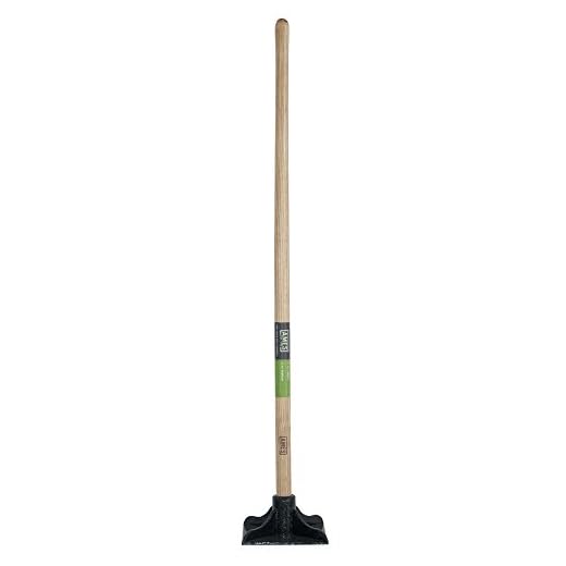 AMES 2233400 9-Pound Steel Tamper with Hardwood Handle, 48-Inch