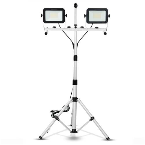 UFOND 10,000 Lumen Waterproof LED Work Light with Stand