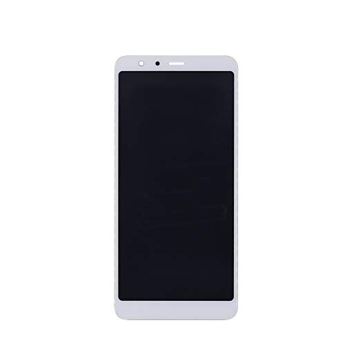 Image of LCD Screen Display with Digitizer Touch Panel Without Bezel Frame Compatible with Asus Zenfone Max Plus (M1) ZB570TL(White)