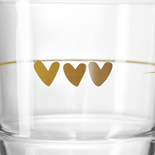 LEONARDO HOME Solo Latte-Macchiato Gläser 6er Set, Glas-Becher mit Herzen Aufdruck, spülmaschinengeeignete Kaffee und Cappuccino Glas… – Ansicht 4