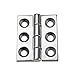 Stainless Steel Large Hole Fastening Hinge Industrial Heavy Machinery Equipment Hinges 1Pcs(65X55)
