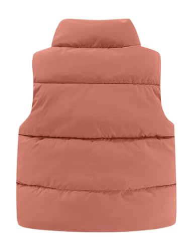 Happy Cherry Puffer Vest for Kids Boys Girls Winter Warm Lightweight Sleeveless Snow Vest Jacket Padded Waistcoat2