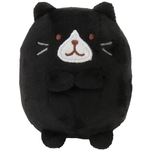[Fuku Fuku Nyanko] �ӂ��ӂ��ɂ�� �}�X�R�b�g �ʂ������ �~�j�T�C�Y 8×8×10cm �L ���� ������ ��̂Ђ�T�C�Y �R���p�N�g �������� �A�j�}�� �L�����N�^�[ ������ �ʂ��B�� �M�t�g �a���� �v���[���g HAPiNS (�N