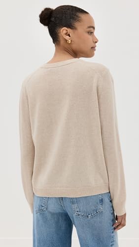 Women's Flynn Cashmere Sweater Oatmeal3