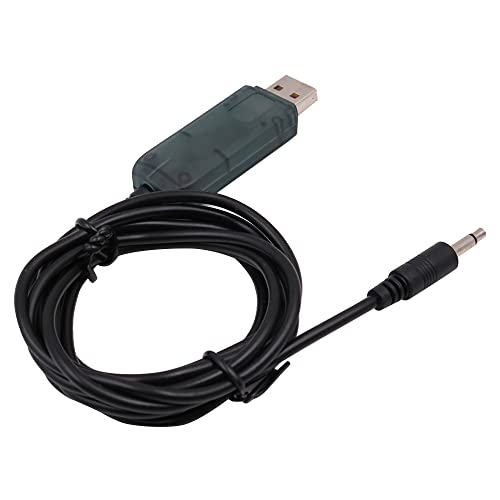 Hsthe Sea - USB-Adapterkabel für ferngesteuerten Flugsimulator | Kompatibel mit FS-i6 FS-i4 FS-TH9X FS-T6 FS-T4B FS-GT3 FS-GT2 Schwarz, Kunststoff