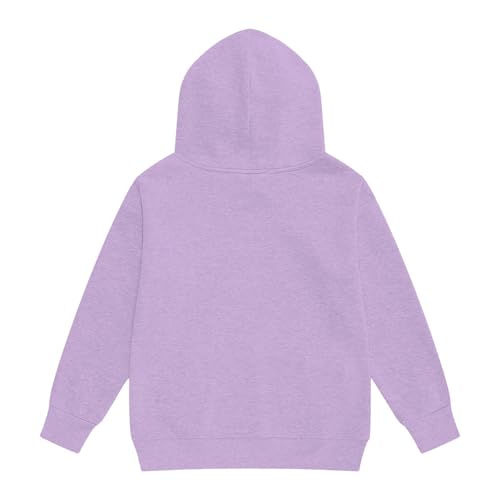 Unisex Kids Hooded Sweatshirt Halloween Long Sleeve Fleece Pumpkin Print Pullover Oversized Tops with Pocket2