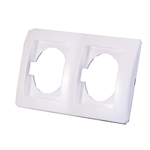 Preisvergleich Produktbild EKONOMIK 2-fach UP-Rahmen horizontal, weiß