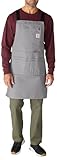 Carhartt Men's Firm Duck Apron, Asphalt, One Size