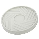 Polyvalent : compatible avec différentes tailles de pots, idéal pour jardins intérieurs et extérieurs, patios et , plateau pour plantes d'intérieur, support de pot de fleurs