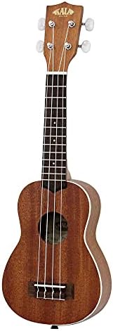 KALA KA-S Ukelele soprano de satén de caoba con bolsa (UB-S)