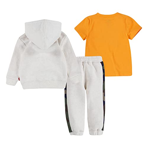 Levi's baby-boys Graphic T-shirt, Sweatshirt and Joggers 3-piece Outfit Set2