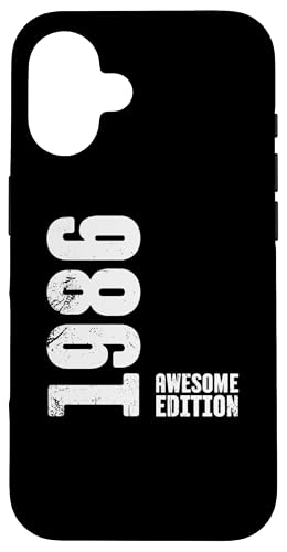 Carcasa para iPhone 16 39 Years 39th Birthday Old Man Woman 1986