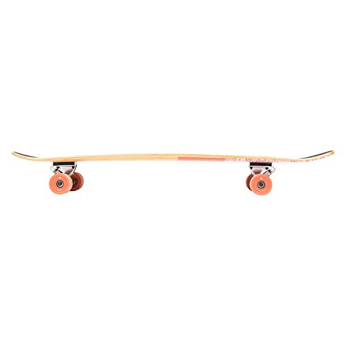 Retrospec Zed Longboard Skateboard Complete Cruiser | Bamboo & Canadian Maple Wood Cruiser w/Reverse Kingpin Trucks for Commuting, Cruising, Carving & Downhill Riding - Thumbnail 6