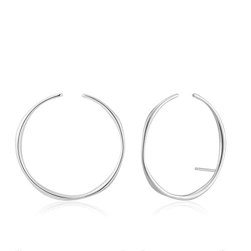 Ania Haie Ania Haie Damen-Ohrstecker Stud Hoop Cuff 925er Silber