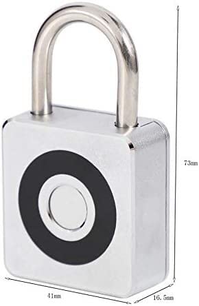 ARTSZY USB Smart Keyless Fingerprint Lock Valigia Antifurto Lucchetto elettronico Long Standby Lucchetto Intelligente in Lega
