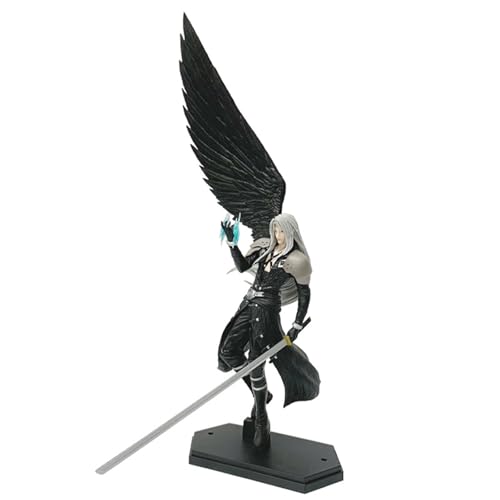 Estatua de Sephiroth 'Ángel de una Ala' de ZIERVIA - Figura de PVC detallada de 45 cm de altura de Final Fantasy VII - Coleccionable premium de Square Enix