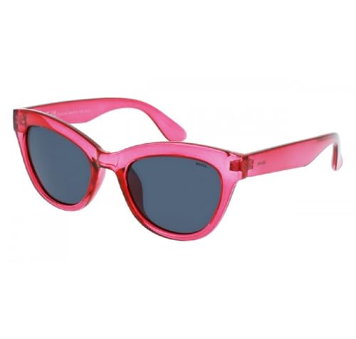 Lunettes de soleil polarisées fuchsia transparent INVU K2307 pour la plage