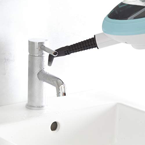 10 In 1 1500W Neo® Hot Steam Mop Cleaner Floor Carpet Window Washer Hand Steamer (Blue) - 8