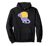 Dibujos animados Brontosaurus I Lindo Dino I Niños Brontosaurus Sudadera con Capucha