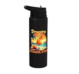 Hamilton Vacation Dreaming Of Hamilton Holiday Stainless Steel Insulated Water Bottle