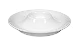 Lieferumfang: 12x Eierbecher Seltmann Weiden Eierbecher 12,5 cm Rondo White Uni 00007 12 Stück