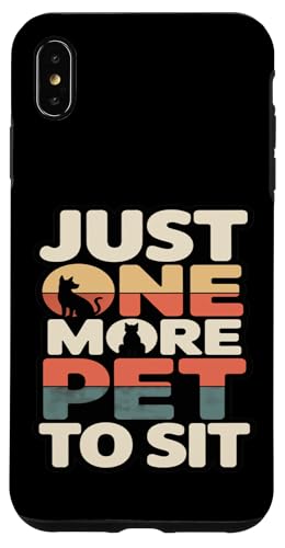 Just One More Pet To Sit �t�@�j�[�y�b�g�V�b�^�[ �X�}�z�P�[�X iPhone XS Max �p