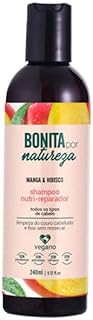 Shampoo Bonita Por Natureza Manga e Hibisco 240ml