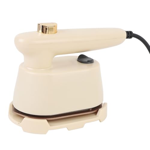 Handheld Steam Iron with Long Cord, Compact Lightweight Ironing Machine, 120ml Water, No Wrinkle Clothes Remover for Travel, Home, Dorm (US Plug 110V 50Hz)