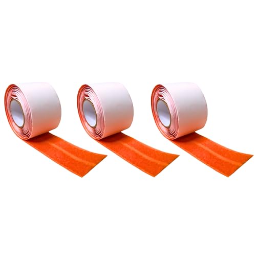 RE-U-ZIP Mounting Strip Refills | 3 Pack | for Use with RE-U-ZIP Reusable Dust Barrier Zippers & Magnetic Entry Strips | Cost-Effective & Reliable for Cleanrooms, Remodel, Construction, Grow Rooms