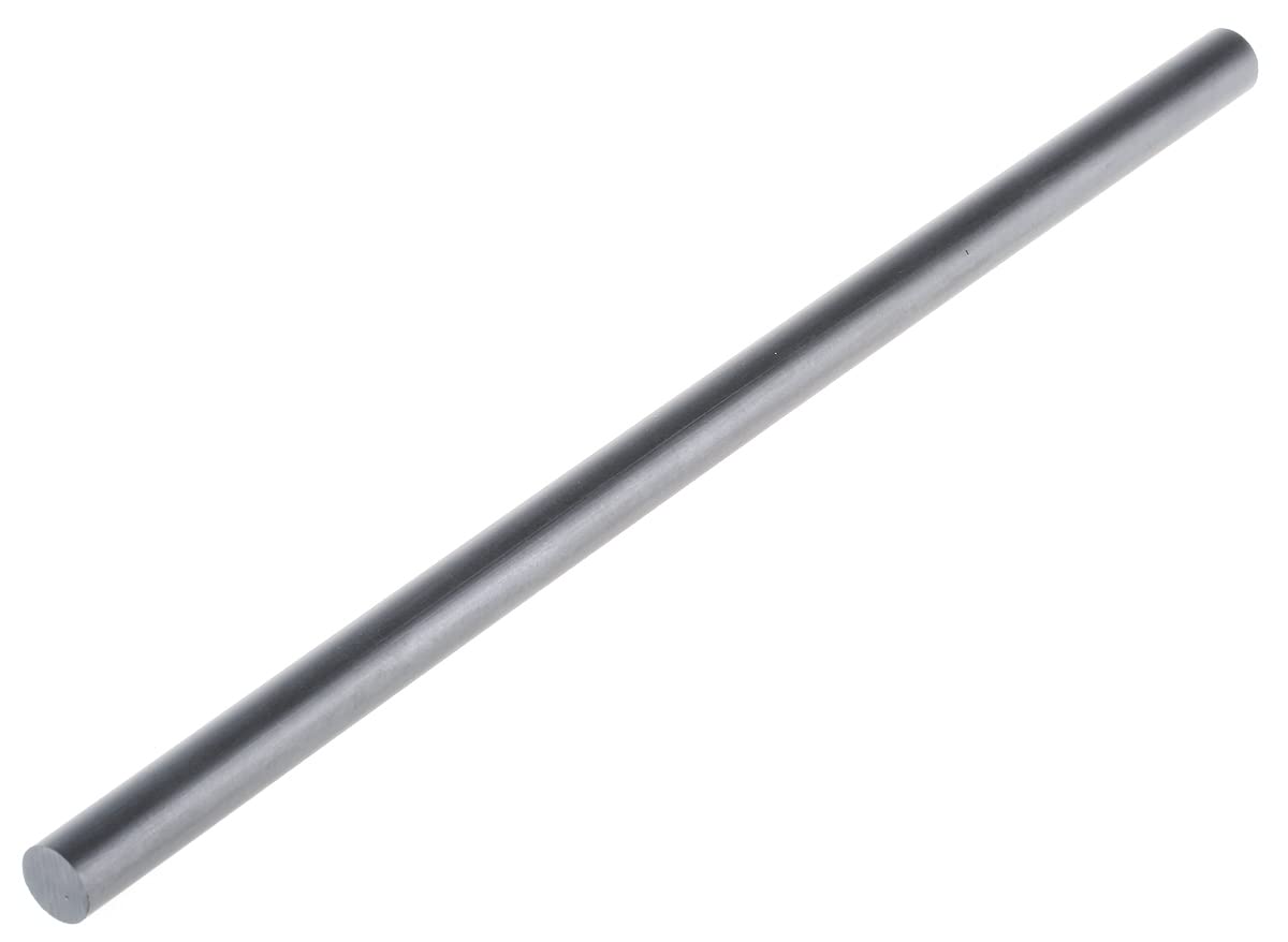 RS PRO Polyamid-Imid-Stab, Polyamid-Imid Schwarz 1.46 g/cm³, Ø 12.7 mm x 300 mm