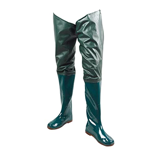 Lahomia Botas de Pesca Con Mosca Con Suela Dura Antideslizante - PVC, 9 Tamaños, Talla 45