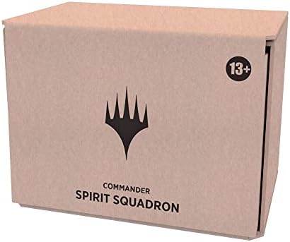 Magic The Gathering Innistrad: Crimson Vow Commander Deck  Spirit Squadron (White-Blue), Minimal Packaging Version