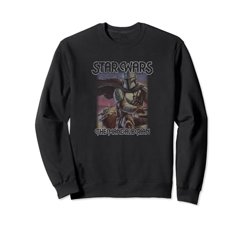 Sweatshirt Star Wars The Mandalorian et l'Enfant pour fan de la saga