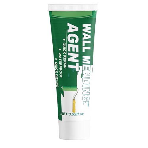 Kit di Riparazione Pareti con Stucco Riparatore Muro Bianco, Stucco