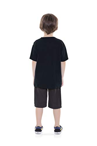 Camiseta Camiseta Spider-Man, Fakini, Meninos, Preto, 6
