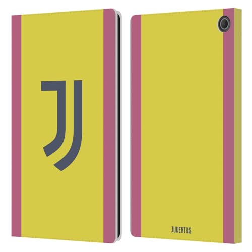 Head Case Designs Officially Licensed Juventus Football Club Away 2024/25 Kit Leather Book Wallet Case Cover Compatible with Amazon Fire Max 11 2023