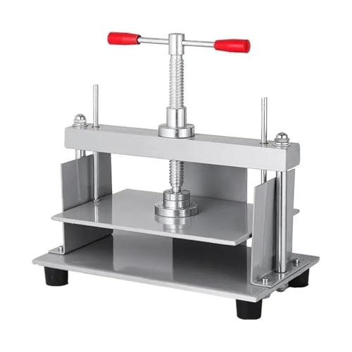 Bindegeräte Handbuchpapier Pressmaschine 12x8,6 Zoll für A4 Papiere 10 cm Dicke Stahlrahmenpapier Pressmaschine fach Locher
