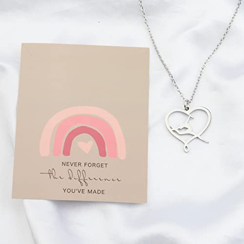 MYOSPARK Gymnastics Necklace - Gymnast Team Gift, Rhythmic Gymnastics and Dance Recital Gifts2