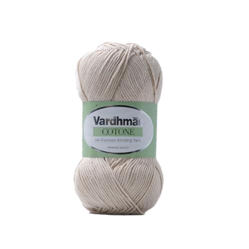 Image of Vardhman Cotone Cotton Acrylic Yarn 6 Ply Fine Weight Yarn | Pack-1