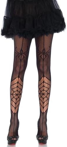 Leg Avenue Women's Spiderweb Fishnet Tights Costume Accessories, One Size