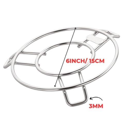 Image of FINE ARTS FineArtsTrivet X Fine Trivet Stand Stainless Steel Heat Resistant Trivet for Kitchen Multi-Purpose Heavy Duty Hot Pot & Pan Mat Hot Utensil Stand.