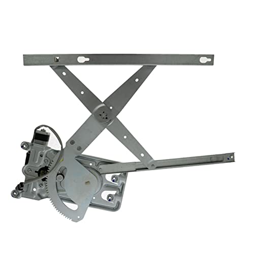 Image of TRQ Front Right Power Window Regulator & Motor Assembly Passenger Side Compatible with 1999-2004 Chrysler 300M 1998-2004 Concorde 1999-2001 LHS Dodge Intrepid CH1357101