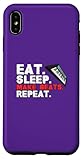 Ya en manzanajugosa.com: Carcasa para iPhone XS MAX Productor Musical Comer Dormir Hacer Que los ritmos repitan el Estilo de Vida