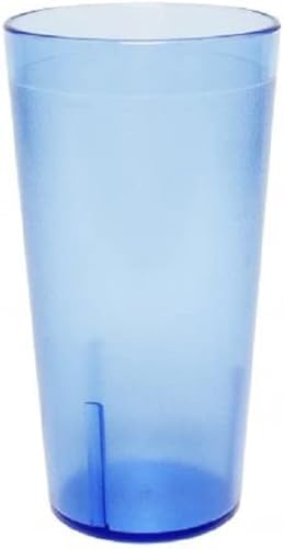 Vista 10 de Juego de 12 vasos de color transparente de 5 oz. Vasos de té helado reutilizables de alta calidad, apilables, aptos para lavavajillas, resistentes a