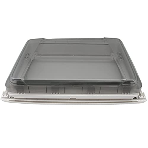 MPK VisionStar L pro getönte Panorama Klarglas Dachluke Dachfenster Dachhaube 70 x 50 in signalweiß