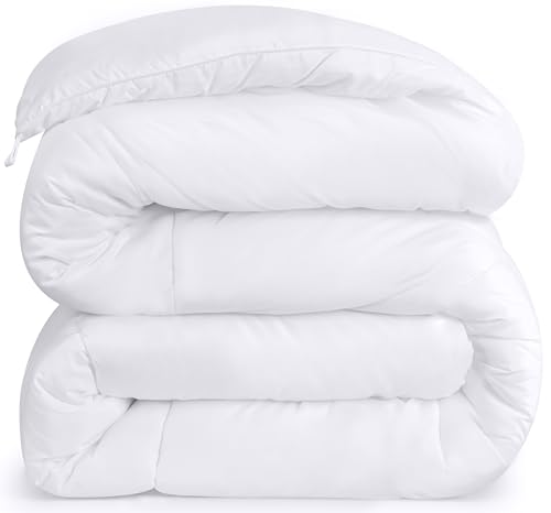 Utopia Bedding Comforter – All Season Comforter Full Size – White Comforter Full - Plush Siliconized Fiberfill - Box Stitched